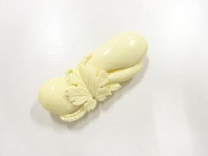アンティーク　鯨 瓢箪 帯留め